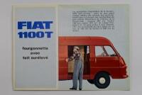FIAT: An interesting Fiat 1100T colour sales brochure (Edition n.2381)
