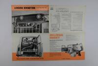 HILLMAN HUSKY: A poster format Hillman Husky fold-out sales brochure - 3
