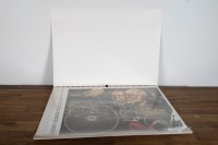 MERCEDES: A large Mercedes-Benz 1986 calendar - 2