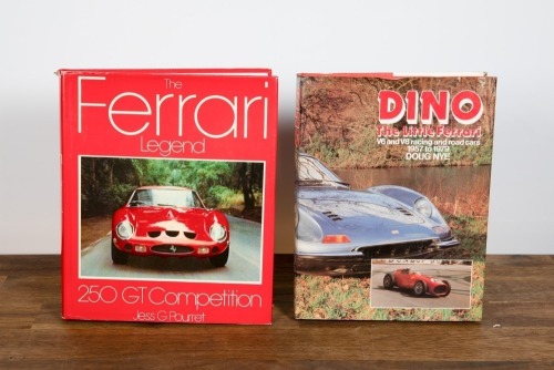 FERRARI: Two hardcover books relating to Ferrari
