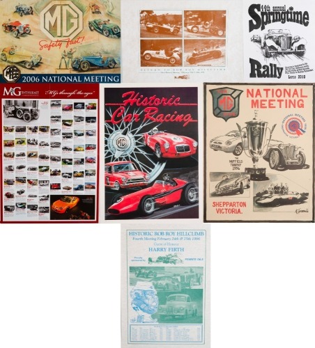 POSTERS: A group of assorted posters mostly relating to MG