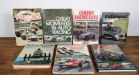 MOTORSPORT: Seven hardcover books relating to motorsports