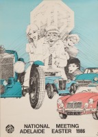 MG: Two boxes of miscellaneous posters mostly featuring MG National events over the decades and some assorted aviation posters