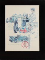 MG: Two boxes of miscellaneous posters mostly featuring MG National events over the decades and some assorted aviation posters - 2