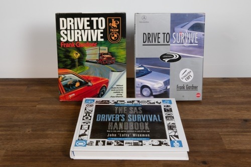 DRIVING: Three hardcover books relating to driving skills