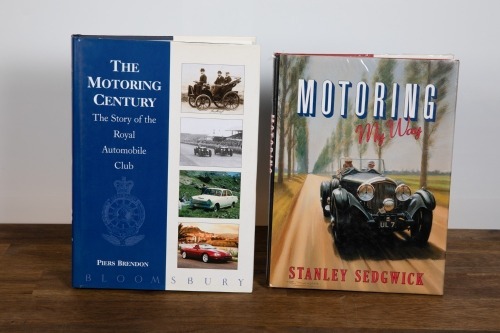 MOTORING: Two hardcover books relating to motoring