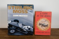 MOSS: Two hardcover books relating to Stirling Moss