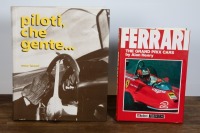 FERRARI: Two hardcover books relating to Ferrari racing history