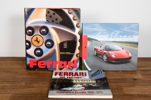 FERRARI: Three books relating to Ferrari