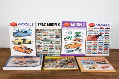 MODELS: Seven books relating to model cars