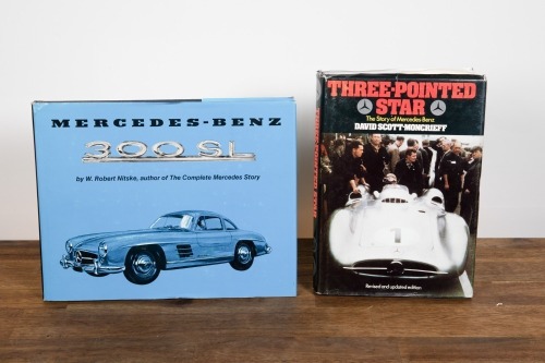 MERCEDES: Two hardcover books relating to Mercedes-Benz