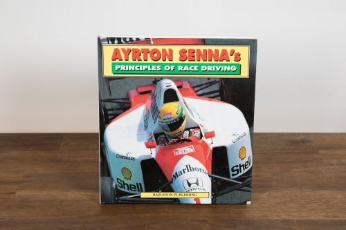 SENNA: 'Ayrton Senna's principles of Race Driving' by Ayrton Senna, hardcover, 1993