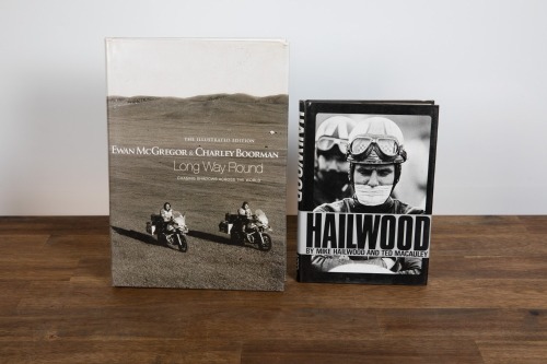 809 · MOTORCYCLES: Two hardcover books relating to motorcycles
