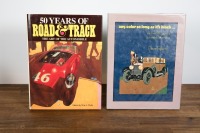 MOTORING ART / ADVERTISING: Two hardcover books relating to motoring art & advertising