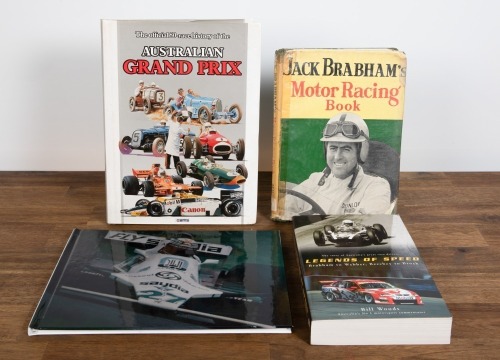 AUSTRALIAN: Four books relating to Australian racing drivers & racing events
