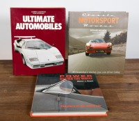 MOTORING: Three hardcover books relating to general motoring