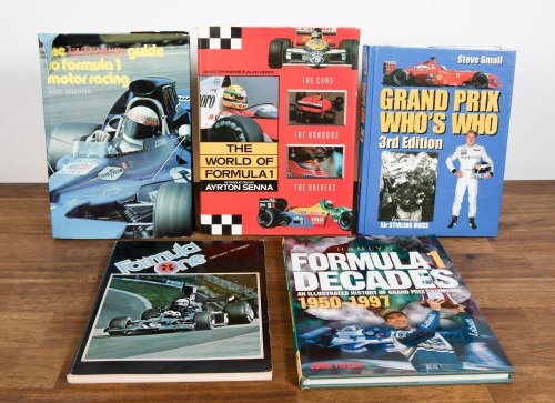 FORMULA ONE: Five books relating to Formula One
