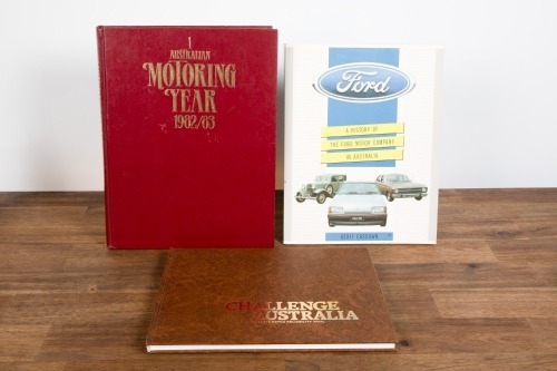 AUSTRALIAN: Three books relating to Australian motoring