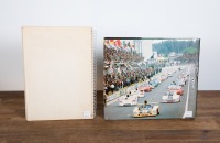 SALLON: A rare copy of 'Motor-Racing Drivers Past & Present' with illustrations by Sallon, published by Shell-Mex & BP, 1956 - 2
