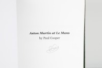 ASTON MARTIN: 'Aston Martin at Le Mans' by Paul Cooper, signed by the author, hardcover, 2006 - 3
