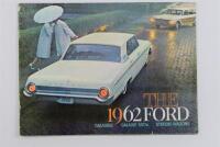 FORD: A 1962 Ford Galaxie model sales brochure. Galaxie, Galaxie 500 and Station Wagon model details