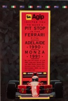 FERRARI: A group of five Ferrari themed laminated posters - 3
