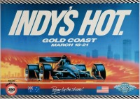 INDYCAR: Three laminated promotional posters for the Gold Coast Indy Car Grand Prix - 3