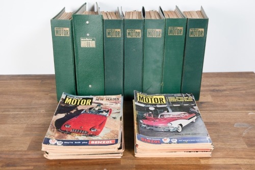 MODERN MOTOR: An extensive run of Australian 'Modern Motor' magazines from 1960 up to 1970