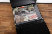 GRAND PRIX: A collection of 25 colour prints featuring illustrations of Grand Prix cars from the 1960s up to the 2000s