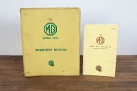 MG: Two MG instructional / operational manuals