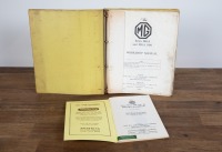 MG: Two MG instructional / operational manuals - 2
