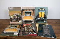 GREAT MARQUES: Seven books from the 'Great Marques' series, includes books each for BMW, Rolls-Royce, Bugatti, Jaguar (two), MG, and Ferrari - 2