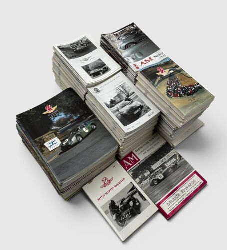 136 · ASTON MARTIN: A collection of A.M.O.C. Magazines, Registers and News Sheets [Location: Sydney]