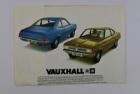 VAUXHALL: A 1975 Vauxhall Viva E sales brochure - 3