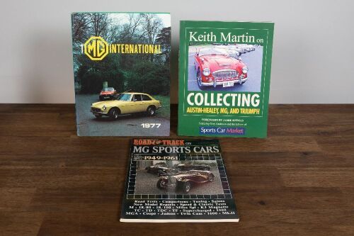 MG: Three books relating to MG