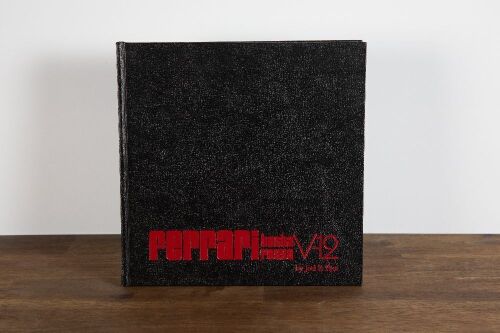 FERRARI: 'Ferrari Testa Rossa V-12' by Joel E. Finn, hardcover, 1980