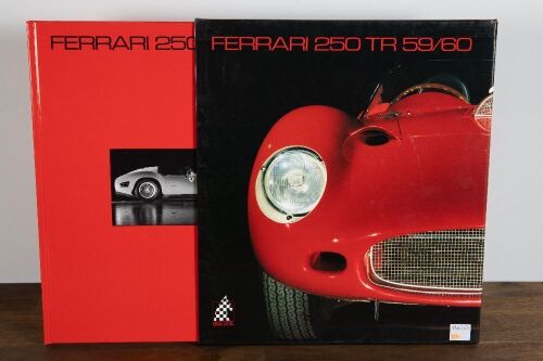FERRARI 250: 'Ferrari 250 TR 59/60 - Book #8' by Doug Nye & Pietro Carrieri, hardcover in slipcase, 1995