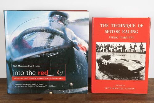 549 · MOTOR RACING: Two hardcover books relating to classic motor racing