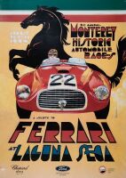 FERRARI USA: Three large laminated promotional posters for Ferrari themed events in the USA - 3
