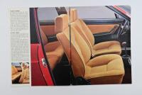 ALFA ROMEO: An Alfasud Sprint fold-out sales brochure - 2