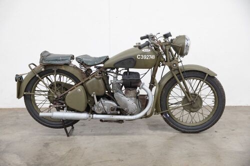 1942 BSA WM20 "War Department" [Location: Melbourne]