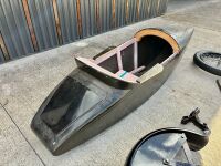 A single seat steel sidecar, believed to be a Dusting body with Yates chassis - NO RESERVE [Location: Sydney] - 4