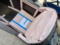 A single seat steel sidecar, believed to be a Dusting body with Yates chassis - NO RESERVE [Location: Sydney] - 8