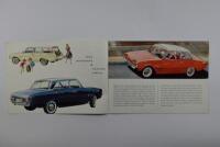 FORD TAUNUS: A Ford Taunus 17M sales brochure. Italian text - 2