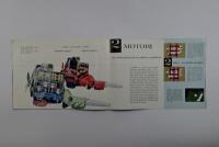FORD TAUNUS: A Ford Taunus 17M sales brochure. Italian text - 4