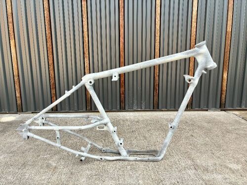 NORTON: A circa late 1920s three bar cradle frame, possibly Model 18, ES2 or CS1, sand balsted and ready for restoration, frame #34703 [Location: Sydney]