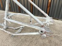 NORTON: A circa late 1920s three bar cradle frame, possibly Model 18, ES2 or CS1, sand blasted and ready for restoration, frame #34703 [Location: Sydney] - 2