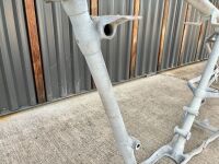 NORTON: A circa late 1920s three bar cradle frame, possibly Model 18, ES2 or CS1, sand blasted and ready for restoration, frame #34703 [Location: Sydney] - 3