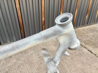 NORTON: A circa late 1920s three bar cradle frame, possibly Model 18, ES2 or CS1, sand blasted and ready for restoration, frame #34703 [Location: Sydney] - 6