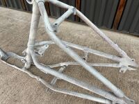 NORTON: A circa late 1920s three bar cradle frame, possibly Model 18, ES2 or CS1, sand blasted and ready for restoration, frame #34703 [Location: Sydney] - 7